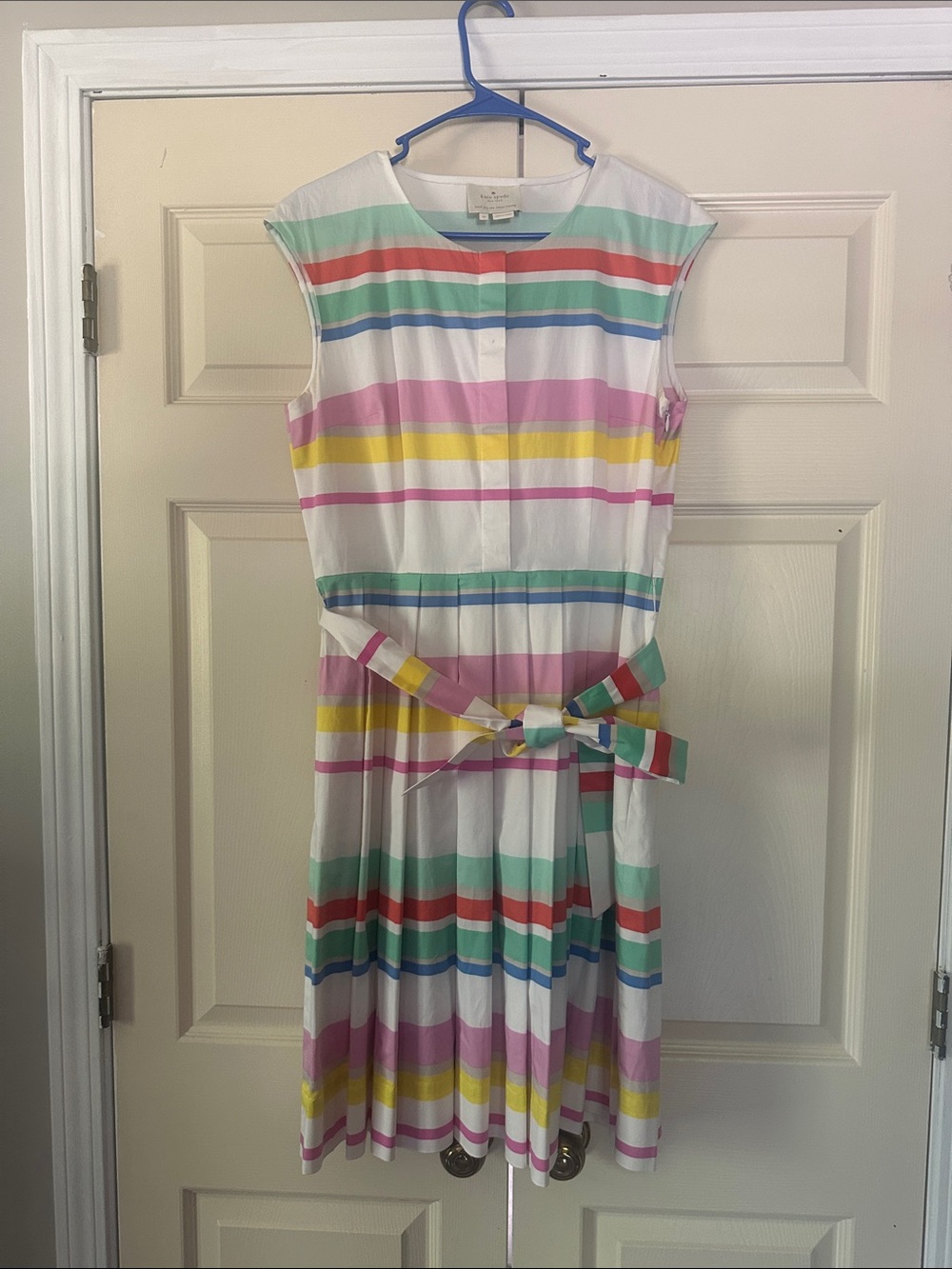 Kate spade look for the silver lining stripe dress 12